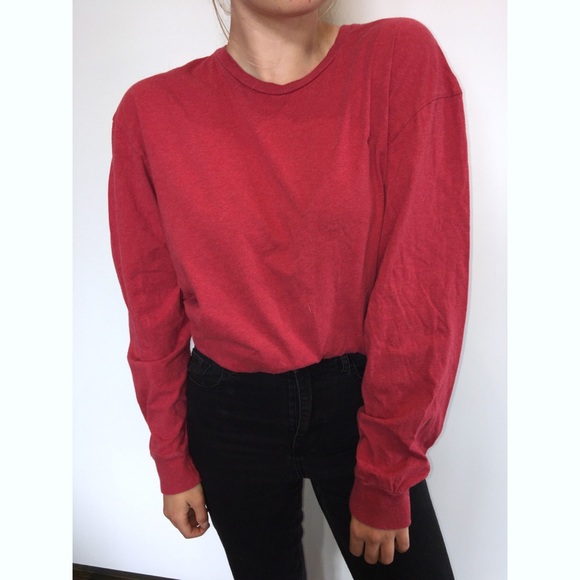 Ralph Lauren - Red Long Sleeve Shirt - Men's XL - Picture 4 of 6